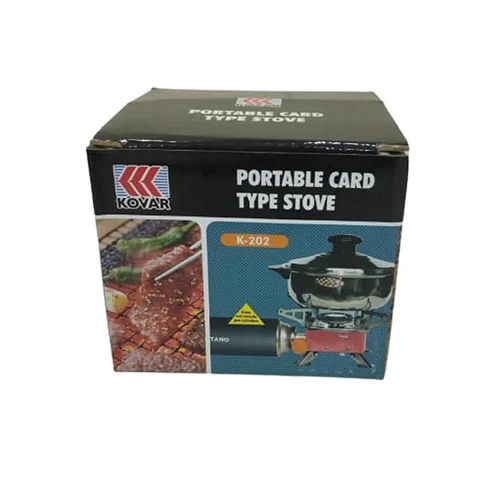 K-202 Portable Card Type gas stove With cylinder 2 K-202 Portable Card Type gas stove With cylinder