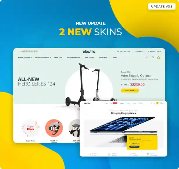 Electro WooCommerce Theme ২০২৬ এর সেরা ইলেকট্রনিক্স স্টোর WordPress থিম 1 Electro Electronics Store WooCommerce Theme 2