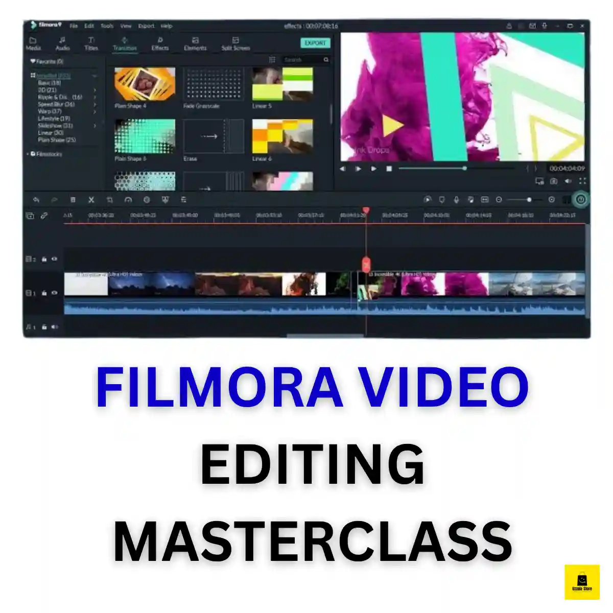 FILMORA VIDEO EDITING MASTERCLASS 1 FILMORA VIDEO EDITING MASTERCLASS