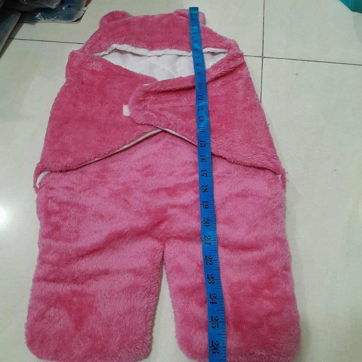 Ultra-Soft Fluffy Fleece Baby Sleeping Bag শিশুর আরামদায়ক ঘুমের সঙ্গী 1 Ultra-Soft Fluffy Fleece Baby Sleeping Bag