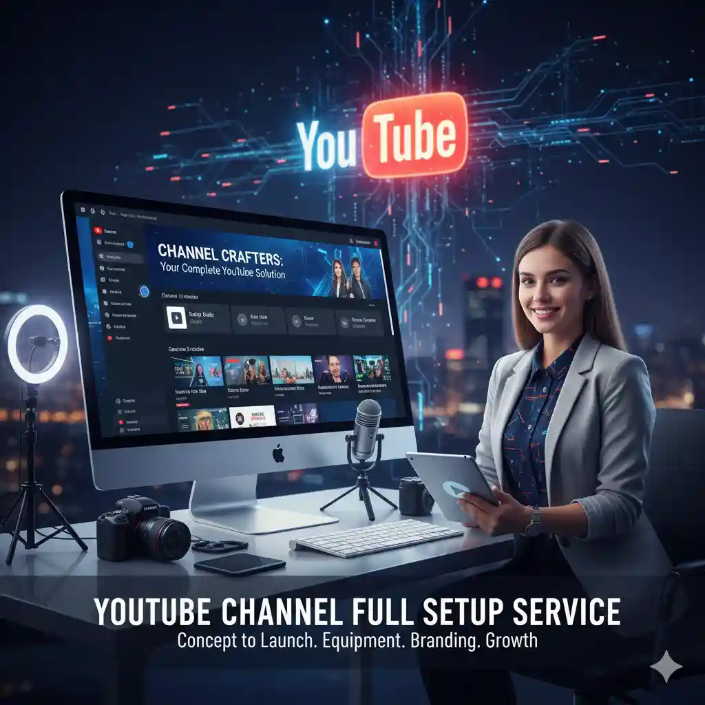Create YouTube Channel Full Setup Service 1 Create YouTube Channel Full Setup Service