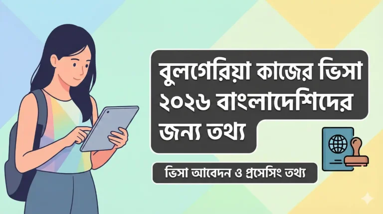 বুলগেরিয়া কাজের ভিসা 2026