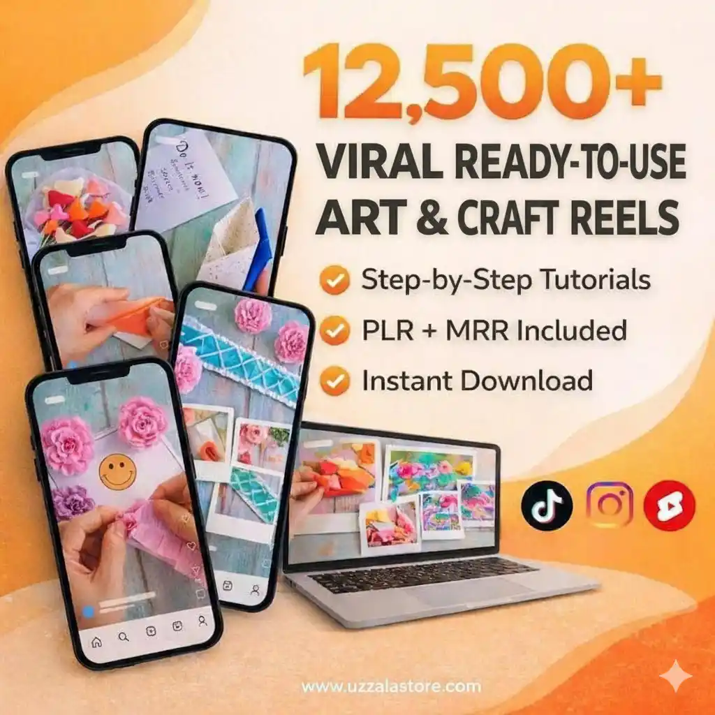 12500+ Viral Ready To Use Art and Craft Reels 1 12500+ Viral Ready To Use Art and Craft Reels