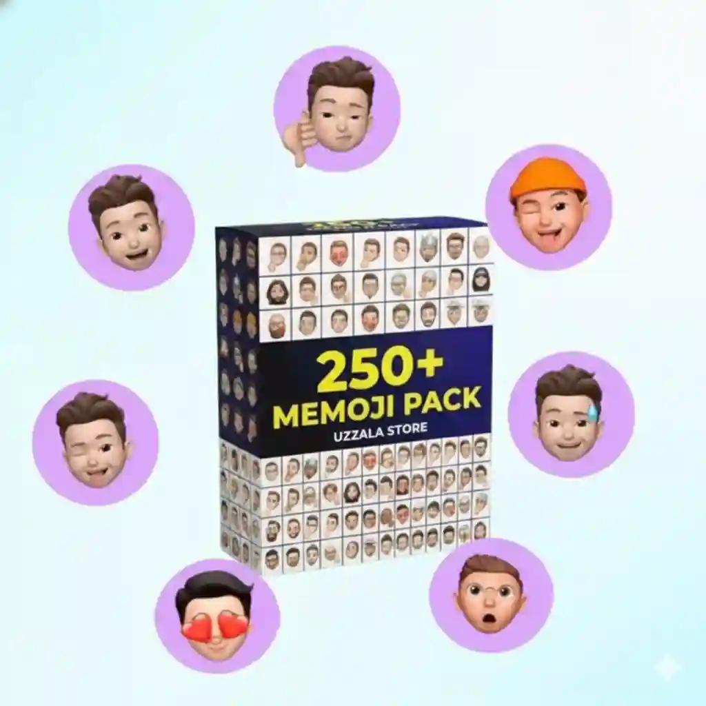 250+ Memoji Pack 1 250+ Memoji Pack