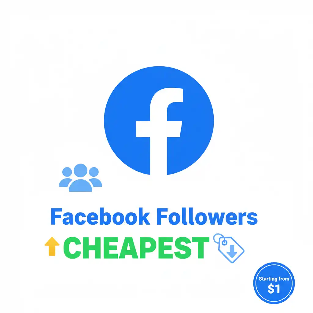 Facebook Followers CHEAPEST - WorldWide 1 Facebook Followers CHEAPEST
