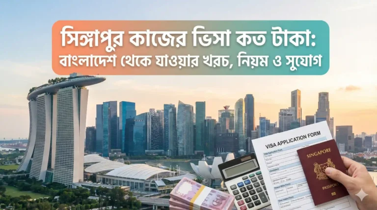 সিঙ্গাপুর কাজের ভিসা পাওয়ার উপায় ২০২৬