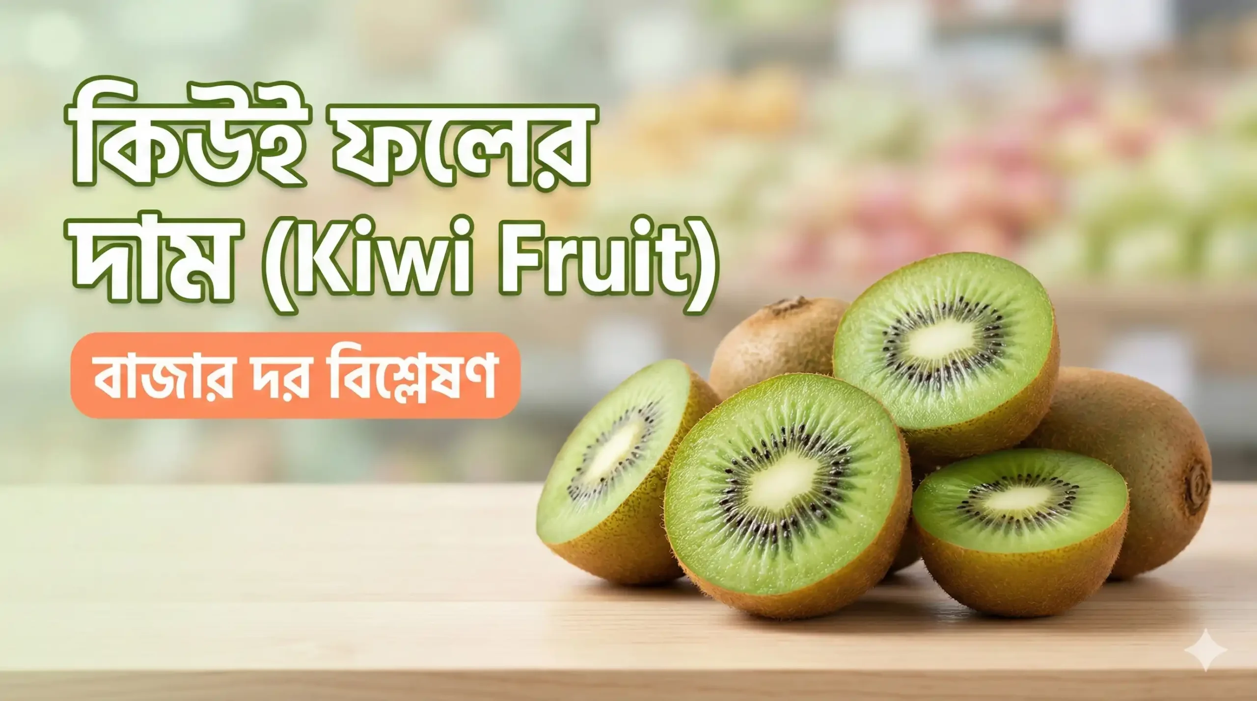 কিউই ফলের দাম ২০২৬ (Kiwi Fruit)