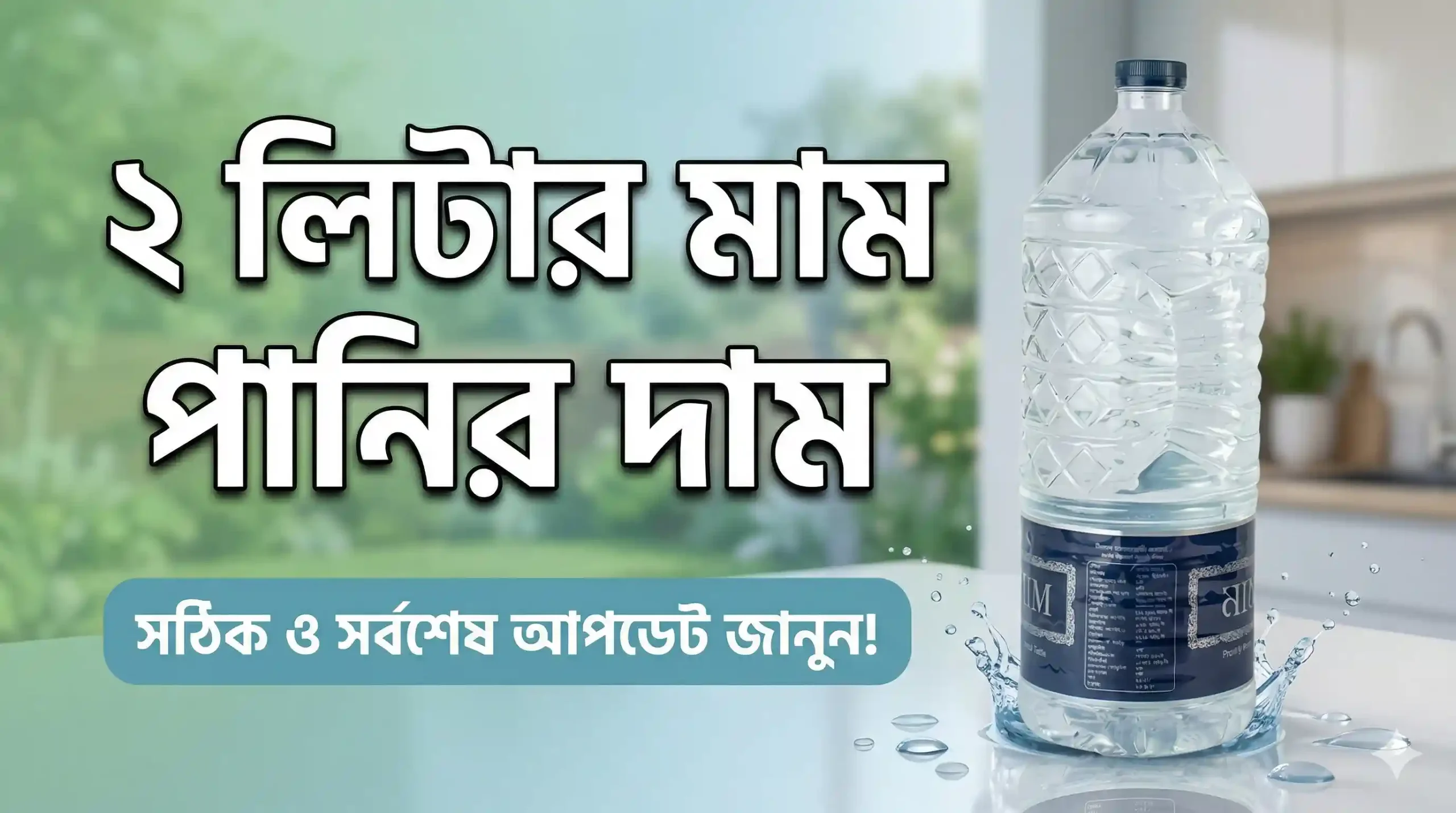 ২ লিটার মাম পানির দাম (Mum Drinking Water 2 ltr)