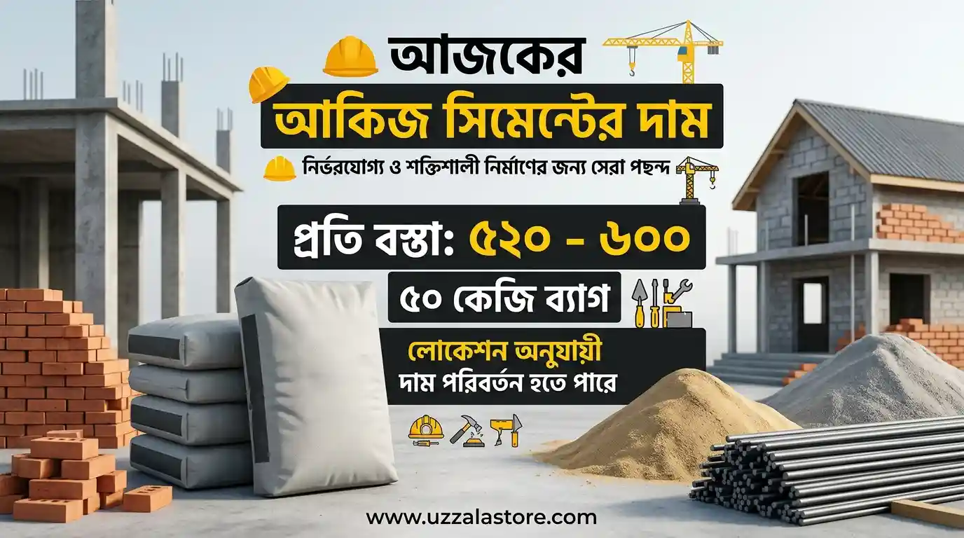 আকিজ সিমেন্টের আজকের দাম