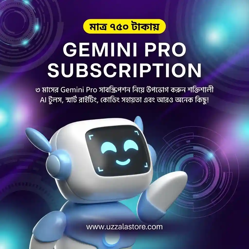3 Month Gemini Pro Subscription BD 1 3 Month Gemini Pro Subscription BD