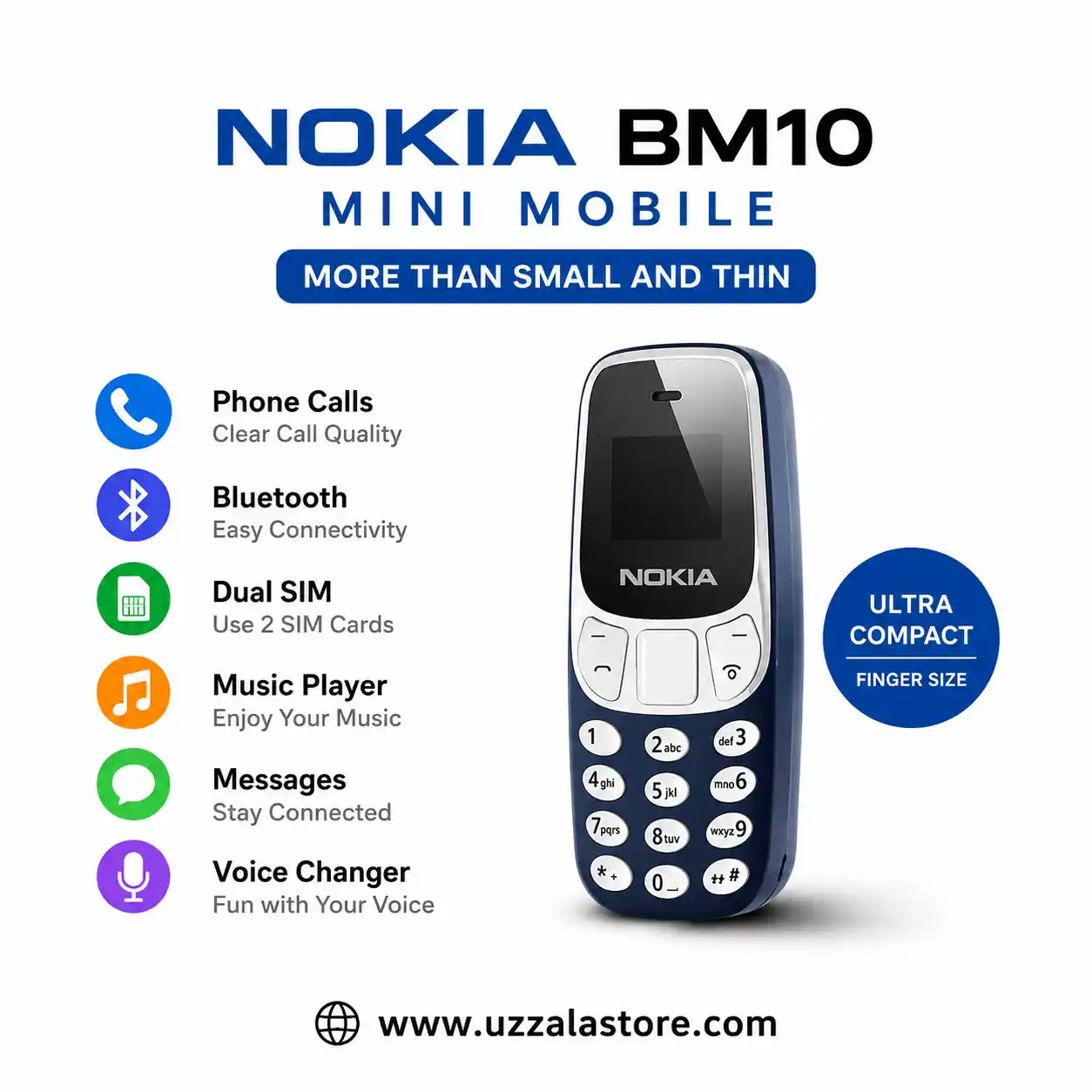 Nokia Bm10 Mini Mobile 1 Nokia Bm10 Mini Mobile