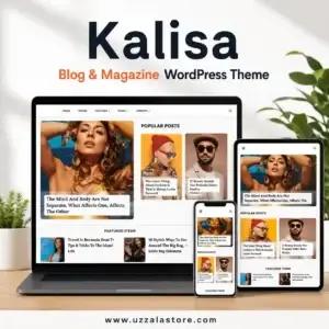 Kalisa | Blog & Magazine wordpress theme image
