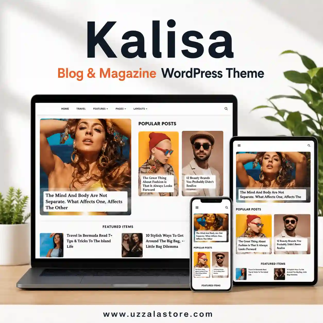 Kalisa | Blog & Magazine wordpress theme 1 Kalisa | Blog & Magazine wordpress theme image