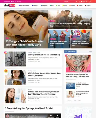 Newsy Premium Viral News & Magazine WordPress Theme 3 Newsy Premium Viral News & Magazine WordPress Theme - Image 3