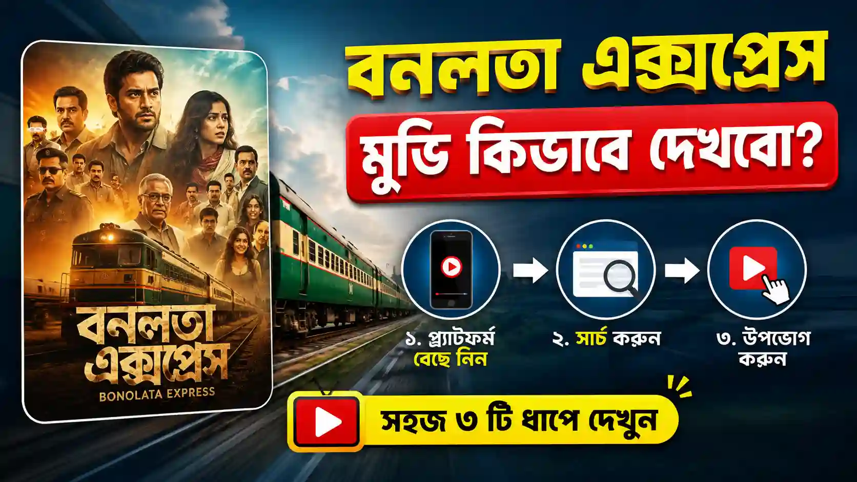 বনলতা এক্সপ্রেস মুভি কিভাবে দেখবো