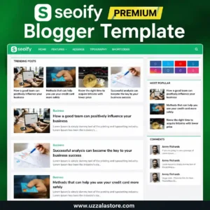 Seoify Premium Blogger Template
